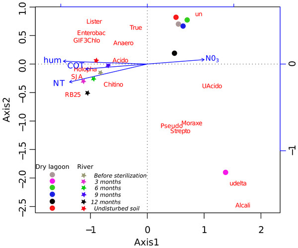 Relationship between diversity and environment.