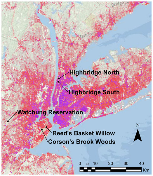 Map of study sites.