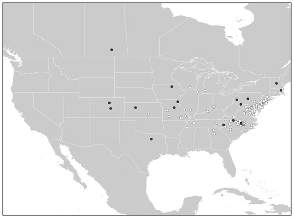 Distribution of Ceuthophilus and Diestrammena in homes.