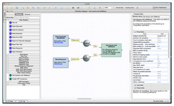 Unipro UGENE NGS pipelines and components for variant calling, RNA-seq ...