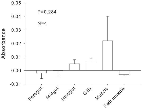 Relative melanin content of samples.