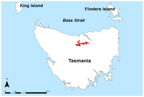 Study area map.