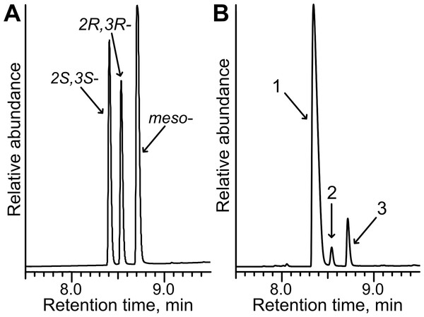 Stereoselective synthesis of 2,3-butanediol by TpdE.