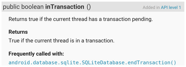 Usage patterns are presented in the detailed documentation of methods.