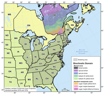 Dominant forest tree species are potentially vulnerable to climate ...