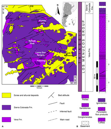 Triassic Pentadactyl Tracks From The Los Menucos Group (Río Negro ...