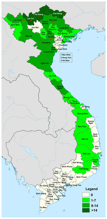 Checklist to the Elatostema (Urticaceae) of Vietnam including 19 new ...