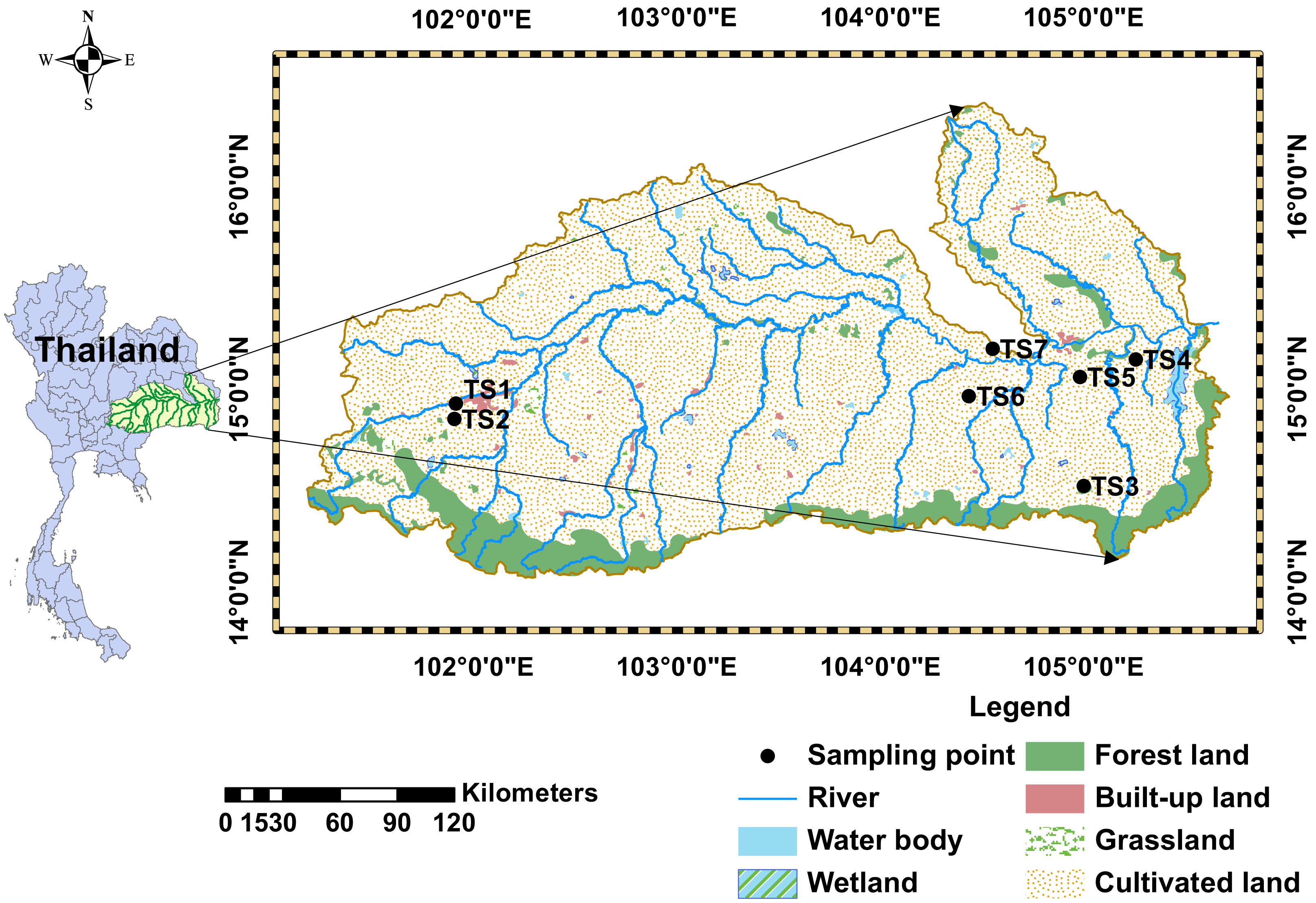Effects Of Soil Ph And Texture On Soil Carbon And Nitrogen In Soil Profiles Under Different Land Uses In Mun River Basin Northeast Thailand Peerj