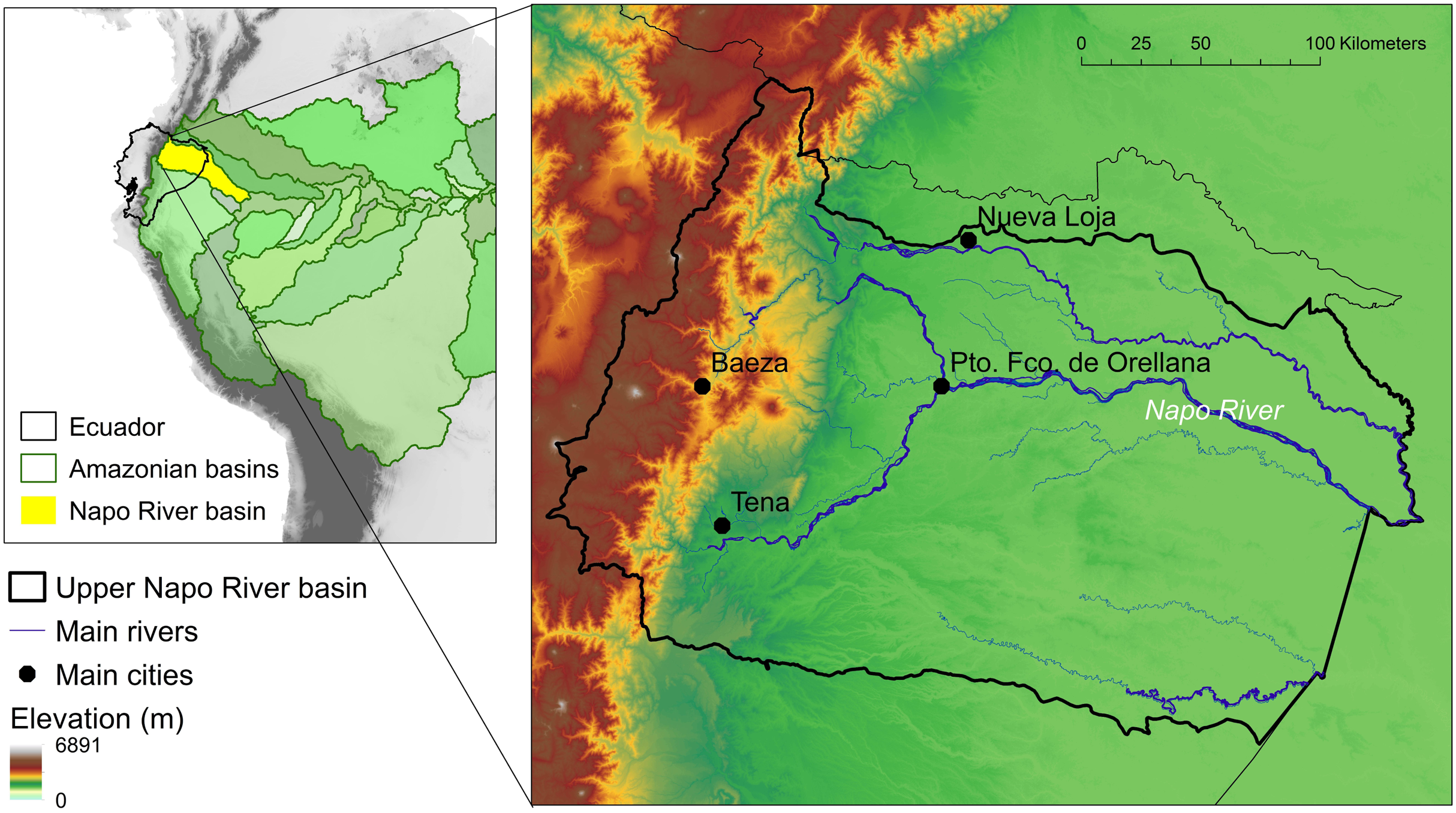 Validating Anthropogenic Threat Maps As A Tool For Assessing River Ecological Integrity In Andean Amazon Basins Peerj