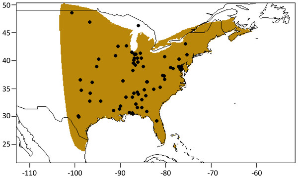 Sampling distribution for L. borealis.