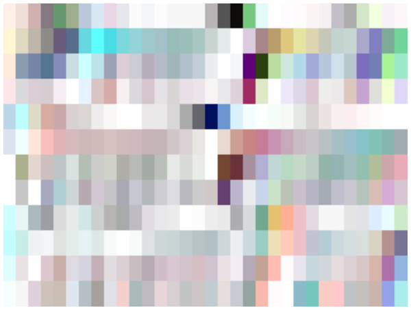 RGBA image (32 × 12 × 4) represents the FN (red channel), LEP (green channel), MPH (blue channel) and ACR (alpha channel) marker data of participant form G2 group.