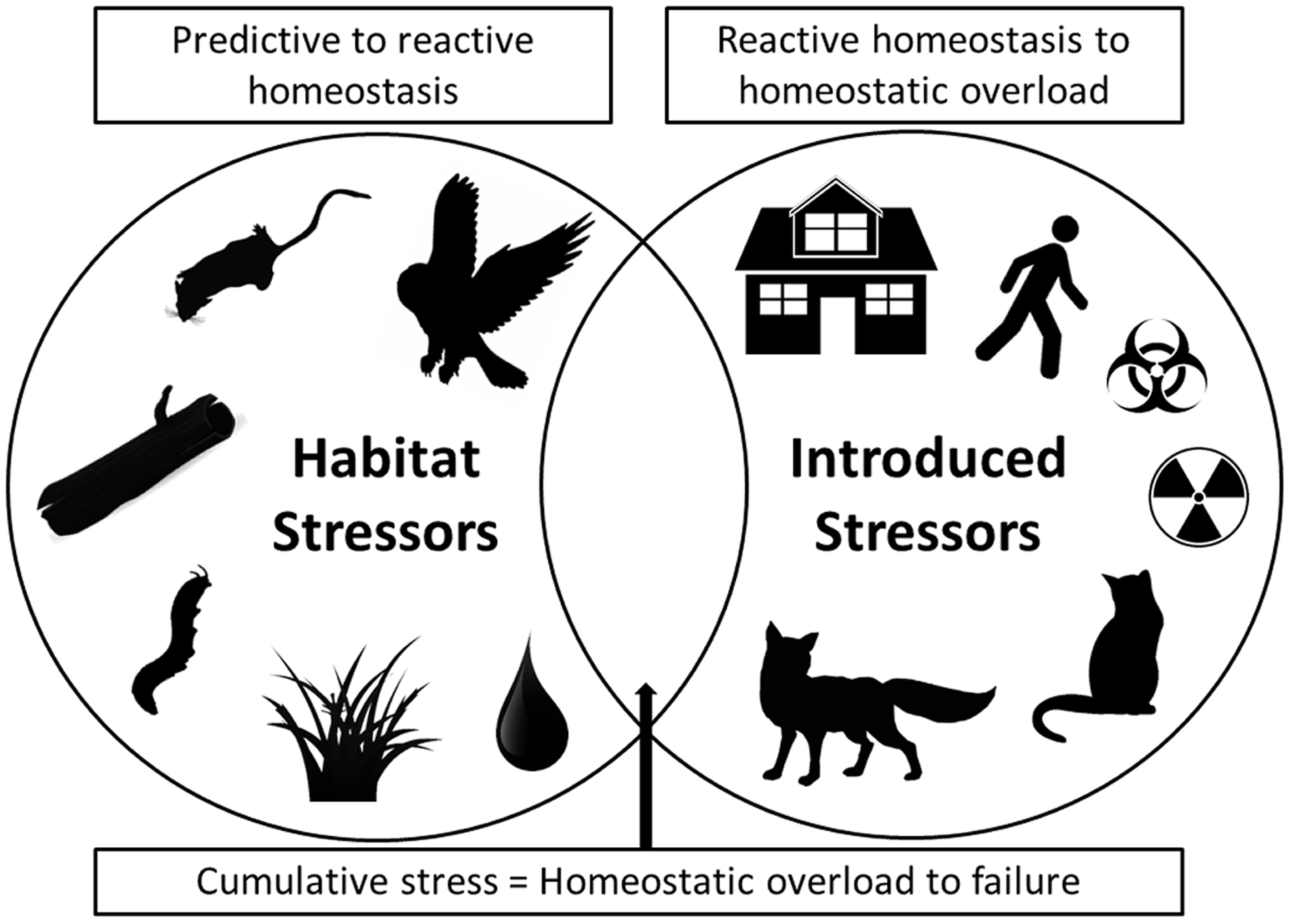 Fear and stressing in predator–prey ecology considering the twin stressors of predators and people on mammals PeerJ image