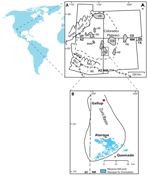 Location map.