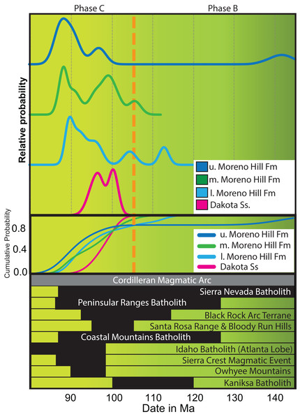 Youthful detrital zircon provenance.