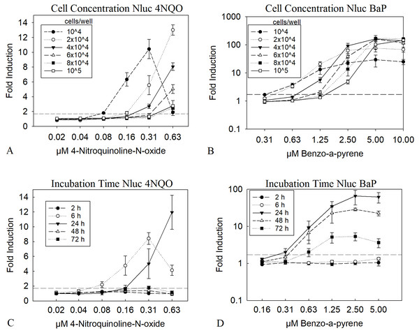 Optimization of cell number and incubation time.