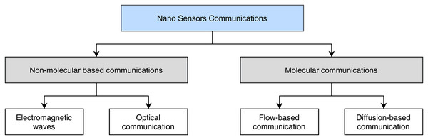 Communication options in wireless nano sensor networks.