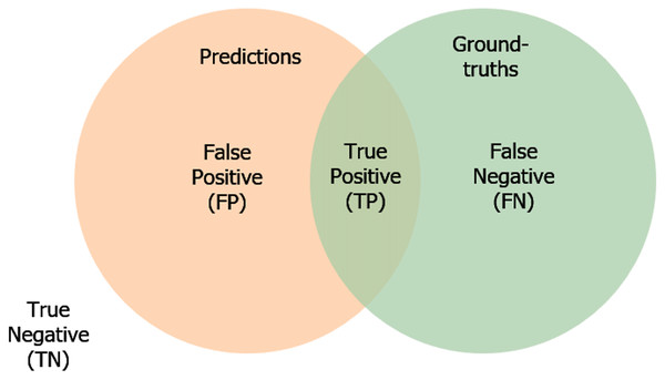 The illustration of the segmentation error.