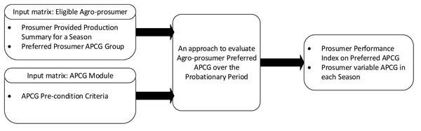 Approach overview to evaluate agro-prosumer.