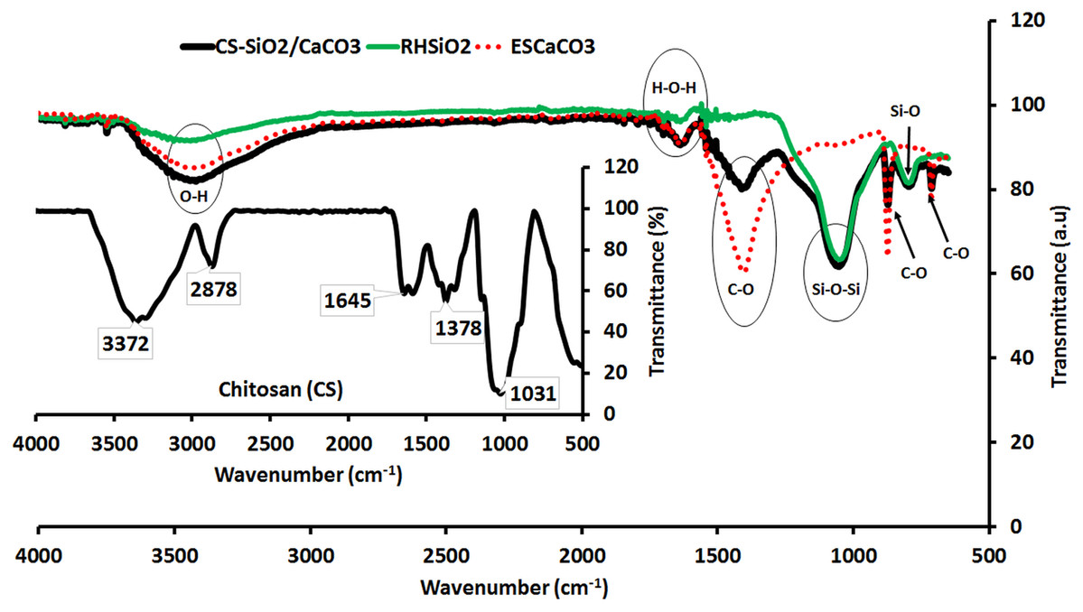 Adsorption Of Phenol Over Bio Based Silica Calcium Carbonate Cs Sio2 Caco3 Nanocomposite Synthesized From Waste Eggshells And Rice Husks Peerj