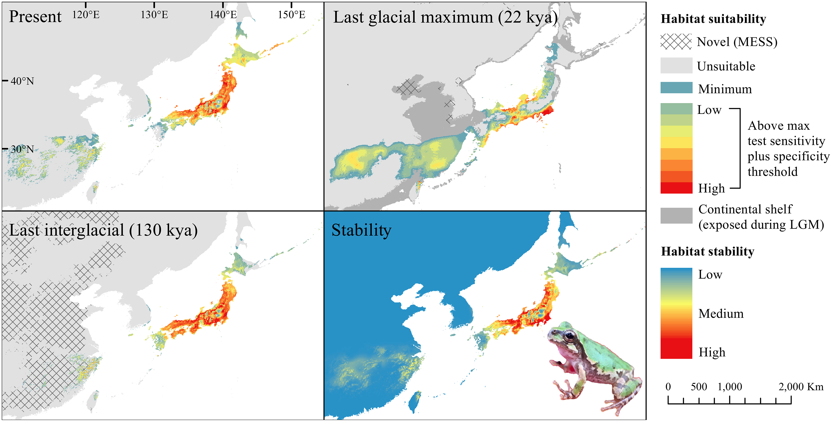 Climate change and carnivores: shifts in the distribution and effectiveness  of protected areas in the  [PeerJ]