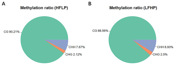 Analysis of methylation preferences.