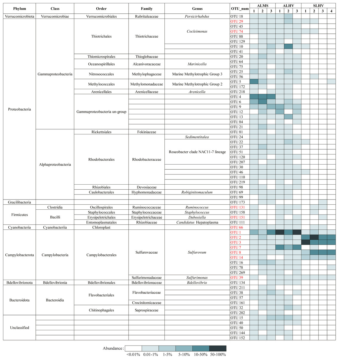 Full-length 16S rRNA amplicon sequencing reveals the variation of ...