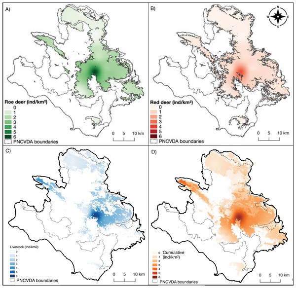 Density maps.