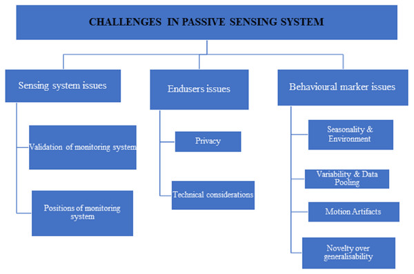 The challenges in passive monitoring systems.