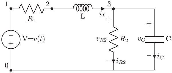 State-space example circuit.