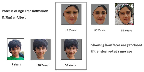 Effect of age transformation.