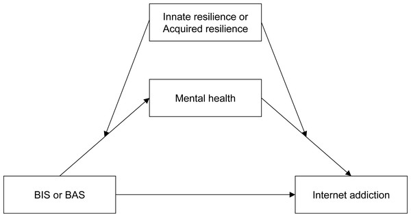 Hypothesized conceptual model of the moderated mediation.