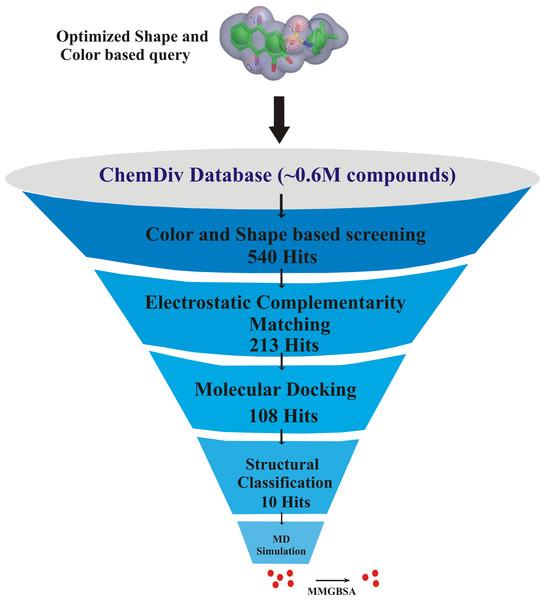 The flowchart of the study.