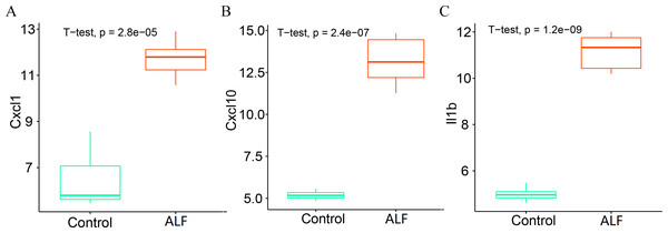 Determination of gene expression level.