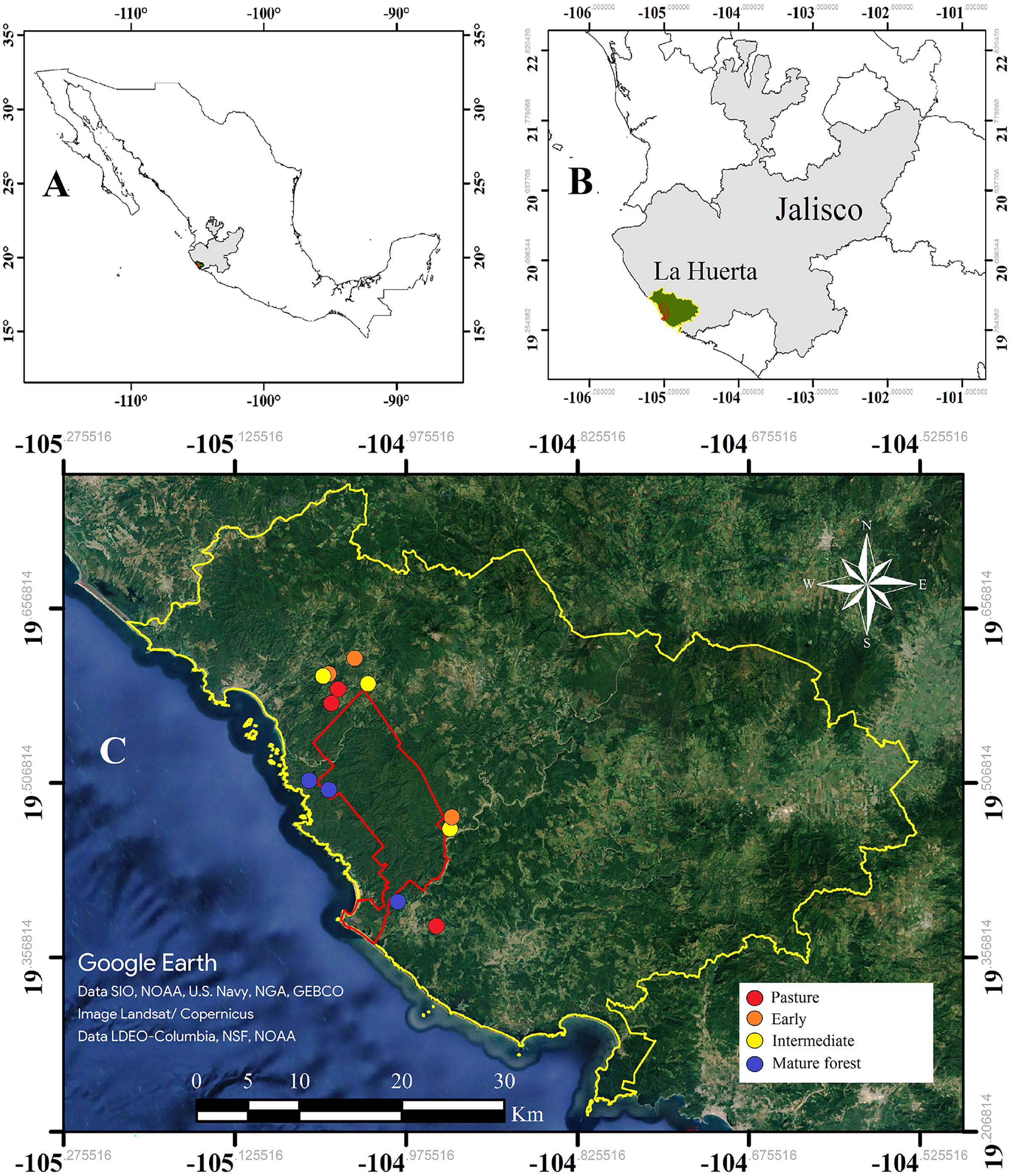 Climate change and carnivores: shifts in the distribution and effectiveness  of protected areas in the  [PeerJ]