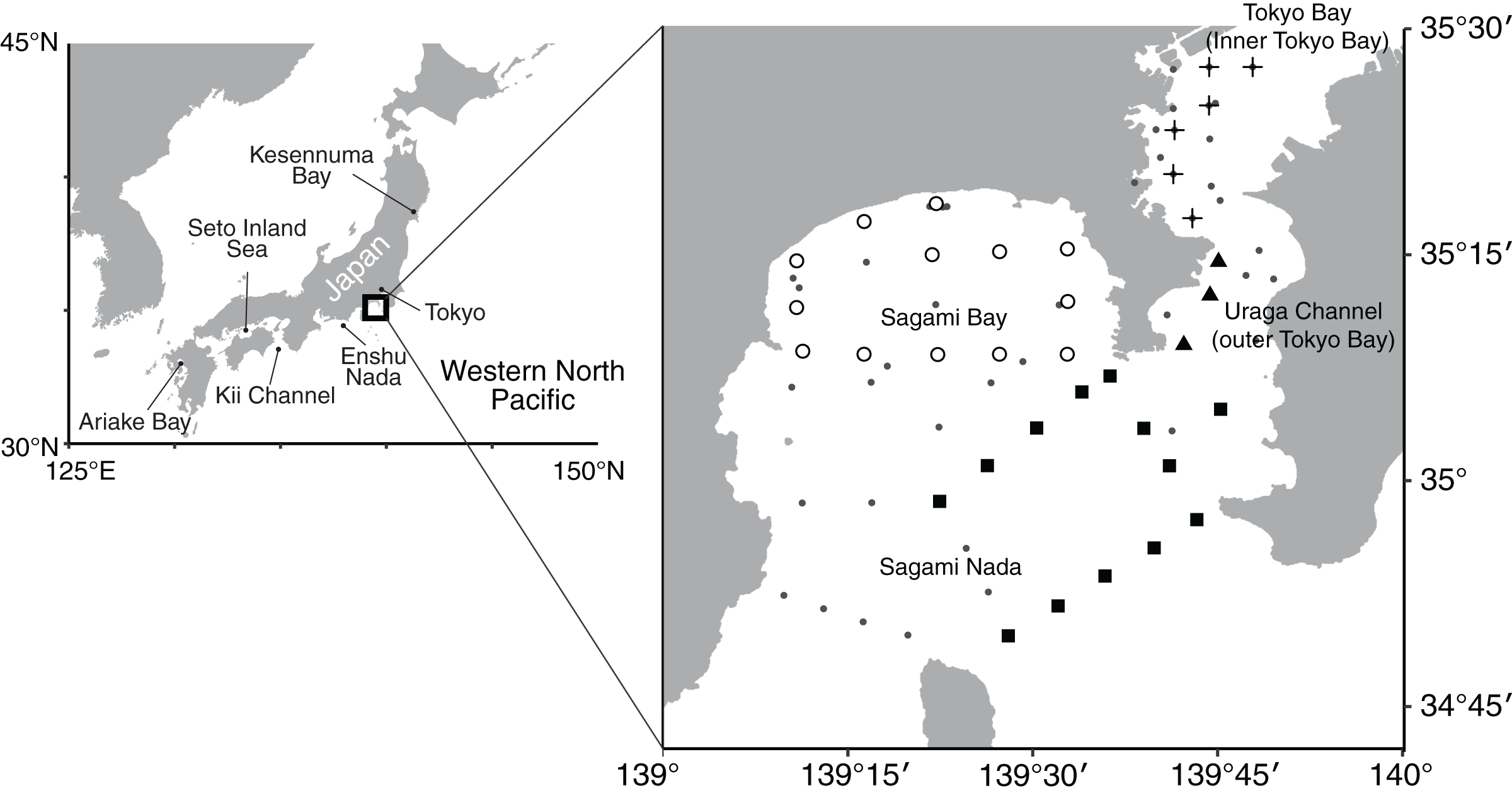 Eutrophication trends in the coastal region of the Great Tokyo area ...