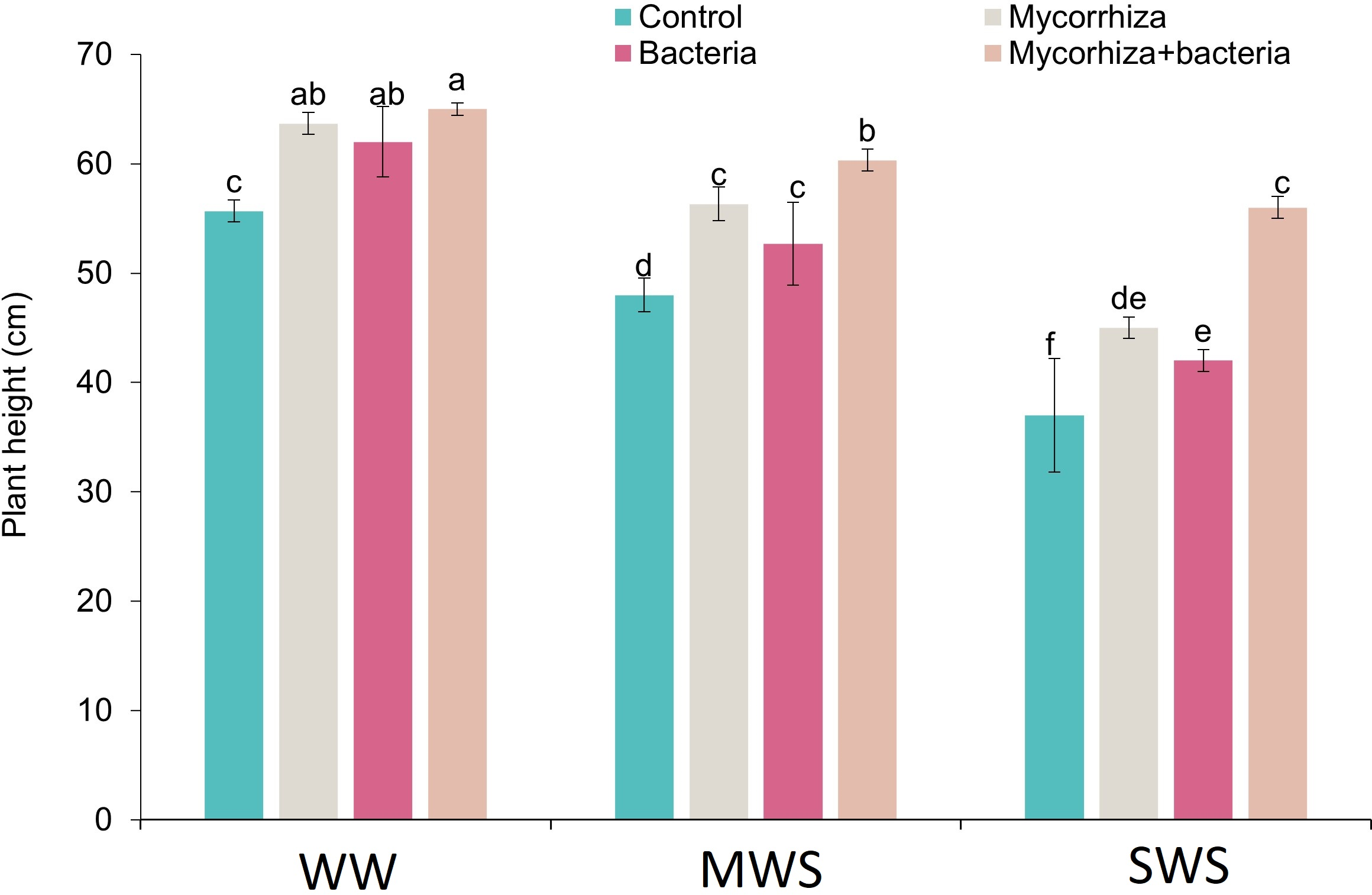 Co-inoculation of mycorrhizal fungi and plant growth-promoting