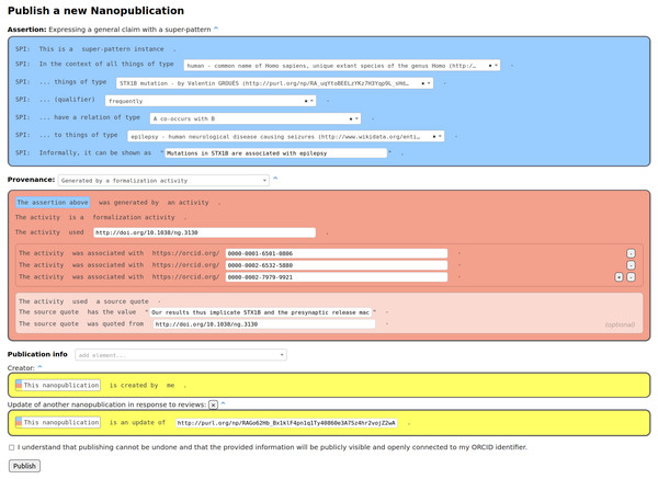 Formalization paper template from Nanobench as used by the participants of our study.