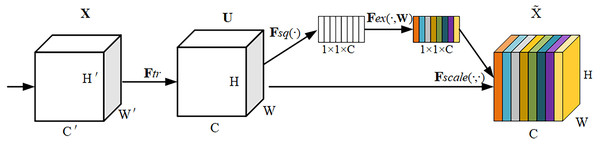 SE module structure.