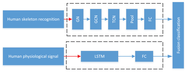 The framework of the fusion classification.