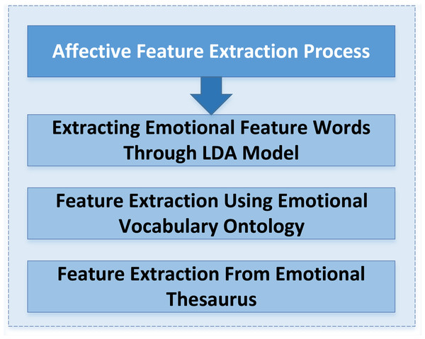 Process of emotional feature extraction.