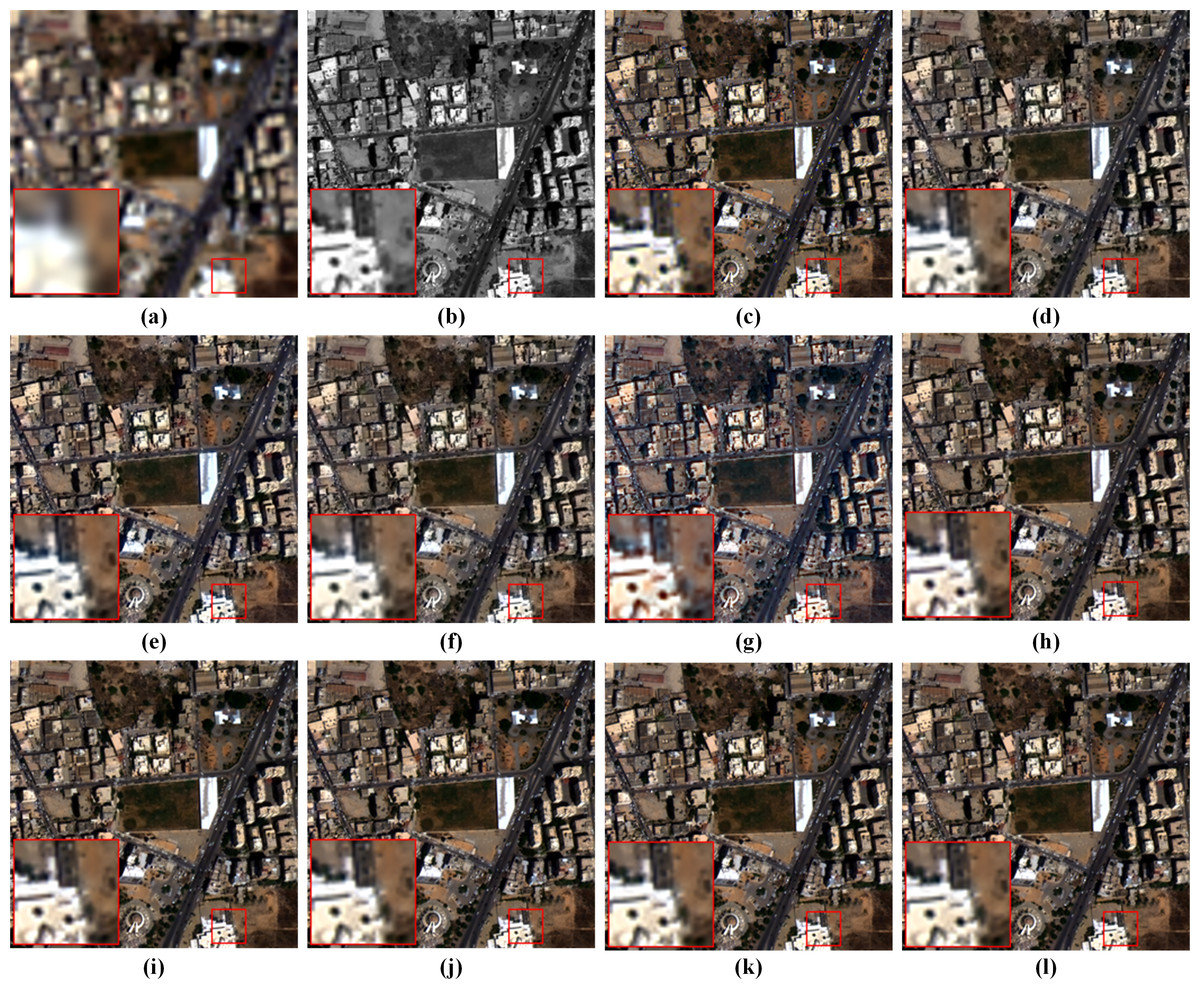 A Pan-sharpening Network Using Multi-resolution Transformer And Two ...