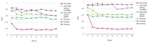 Experimental model loss of ADAC dataset and CTRD dataset.