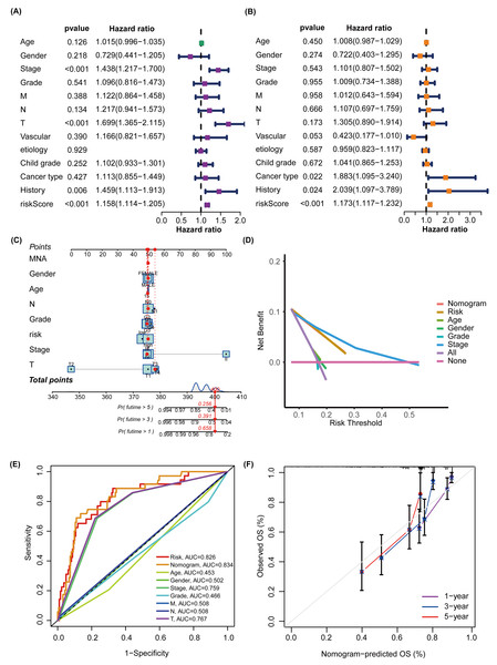 Construction and assessment of a prognostic nomogram.