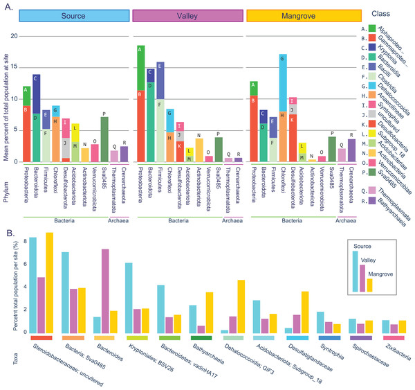 Prokaryotic population statistics.