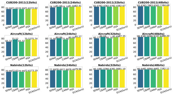 Influence of different attention on results.