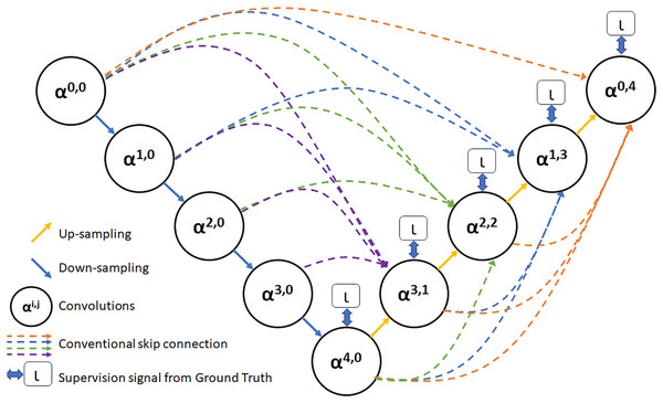 The UNet3+ network structure.